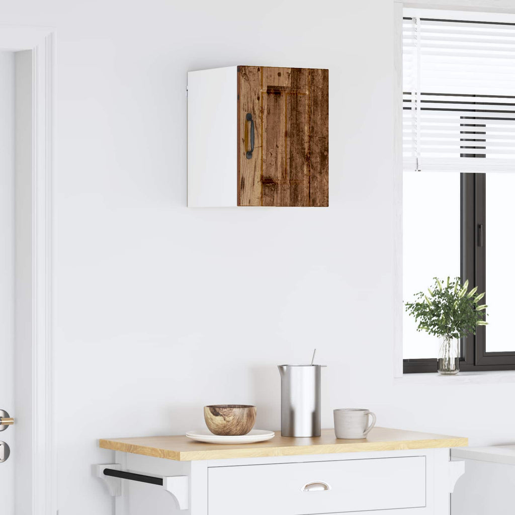vidaXL Wandschrank LUCCA Altholz 30 x 31 x 40 cm Holzwerkstoff