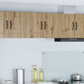 vidaXL Wandschrank LUCCA 2 pcs Artisan-Eiche 30 x 31 x 40 cm