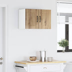 vidaXL Wandschrank LUCCA 2 pcs Artisan-Eiche 30 x 31 x 40 cm