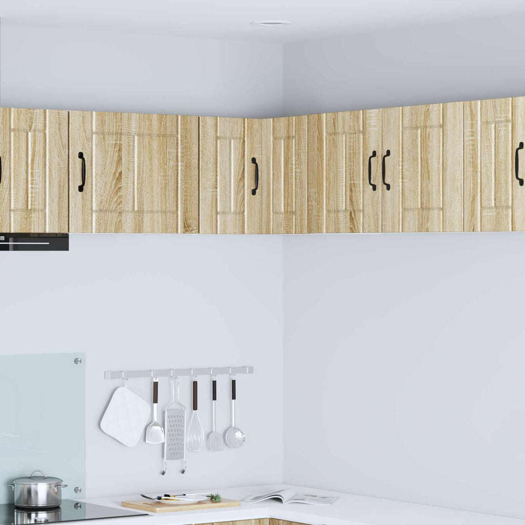 vidaXL Wand-Eckschrank LUCCA Sonoma-Eiche 57 x 57 x 40 cm