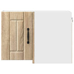 vidaXL Wand-Eckschrank LUCCA Sonoma-Eiche 57 x 57 x 40 cm
