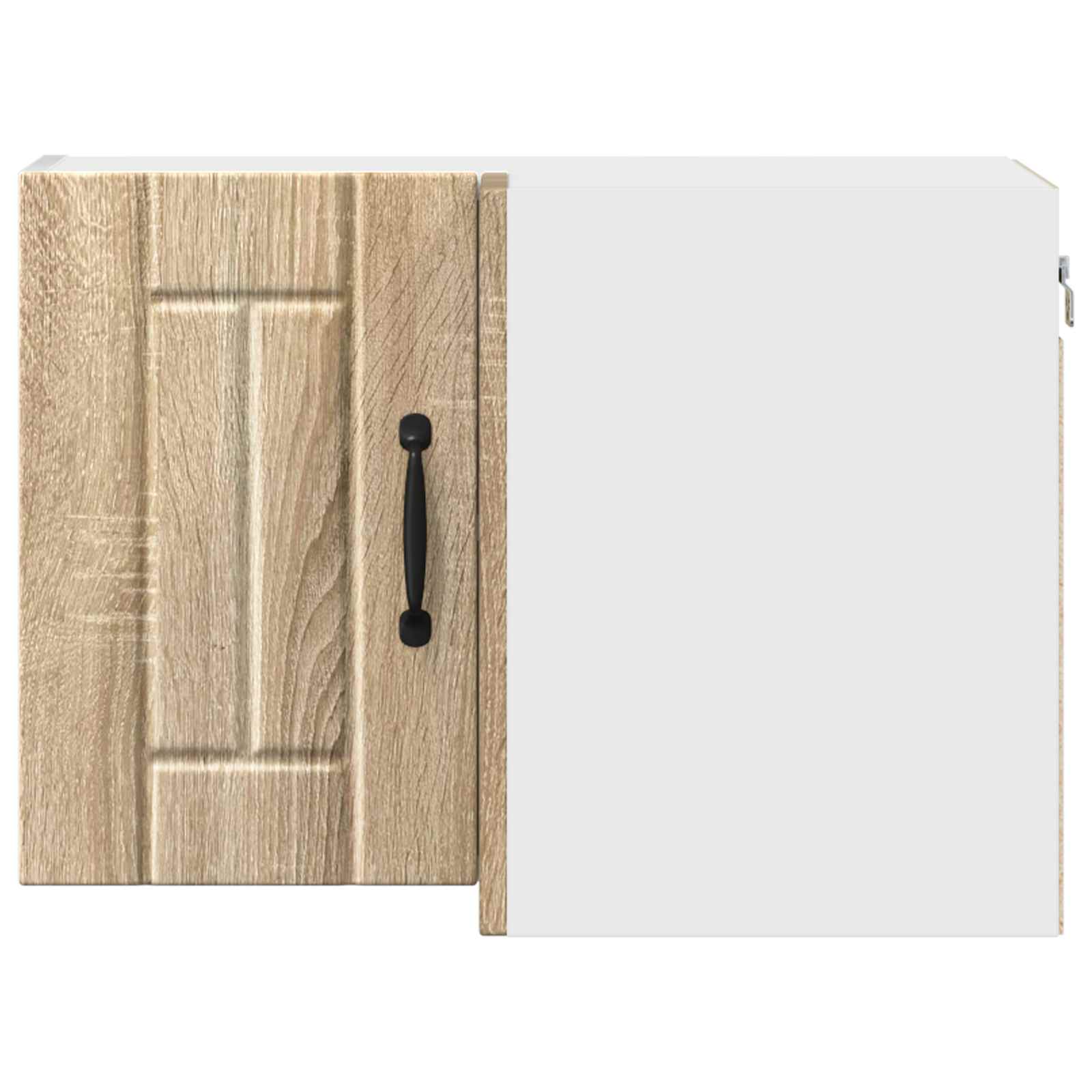 vidaXL Wand-Eckschrank LUCCA Sonoma-Eiche 57 x 57 x 40 cm