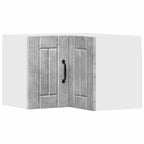 vidaXL Wand-Eckschrank LUCCA Betongrau 57 x 57 x 40 cm Holzwerkstoff