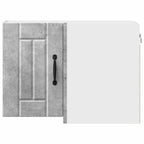 vidaXL Wand-Eckschrank LUCCA Betongrau 57 x 57 x 40 cm Holzwerkstoff