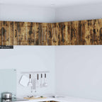 vidaXL Wand-Eckschrank LUCCA Geräucherte Eiche 57 x 57 x 40 cm