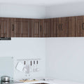 vidaXL Wand-Eckschrank LUCCA Brauneiche 57 x 57 x 40 cm Holzwerkstoff