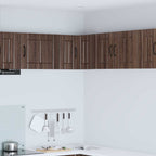 vidaXL Wand-Eckschrank LUCCA Brauneiche 57 x 57 x 40 cm Holzwerkstoff