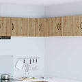 vidaXL Wand-Eckschrank LUCCA Artisan-Eiche 57 x 57 x 40 cm