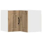 vidaXL Wand-Eckschrank LUCCA Artisan-Eiche 57 x 57 x 40 cm