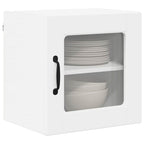 vidaXL Wandglas-Schrank PORTO 2 pcs Weiß 40 x 31 x 40 cm Holzwerkstoff