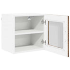 vidaXL Wandglas-Schrank PORTO Altholz 40 x 31 x 40 cm Holzwerkstoff