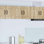 vidaXL Wandschrank PORTO Sonoma-Eiche 30 x 31 x 40 cm Holzwerkstoff