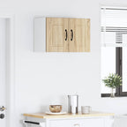 vidaXL Wandschrank PORTO 2 pcs Sonoma-Eiche 30 x 31 x 40 cm