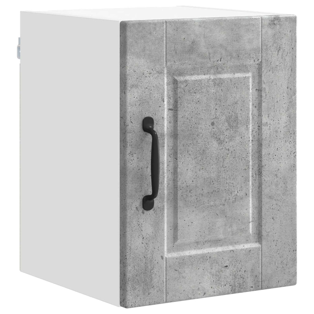 vidaXL Wandschrank PORTO Beton Grau 30 x 31 x 40 cm Holzwerkstoff