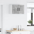vidaXL Wandschrank PORTO 2 pcs Beton Grau 30 x 31 x 40 cm