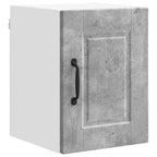 vidaXL Wandschrank PORTO 2 pcs Beton Grau 30 x 31 x 40 cm