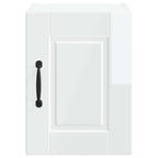 vidaXL Wandschrank PORTO Hochglanz Weiß 30 x 31 x 40 cm Holzwerkstoff