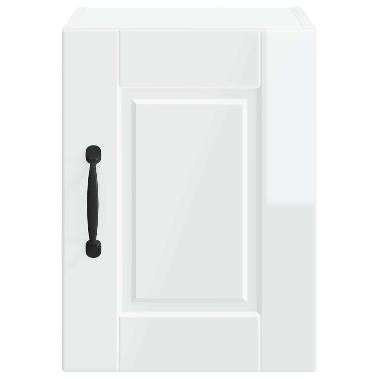 vidaXL Wandschrank PORTO Hochglanz Weiß 30 x 31 x 40 cm Holzwerkstoff