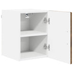 vidaXL Wandschrank PORTO 2 pcs Geräucherte Eiche 30 x 31 x 40 cm