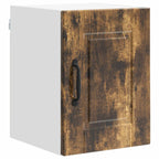 vidaXL Wandschrank PORTO 2 pcs Geräucherte Eiche 30 x 31 x 40 cm