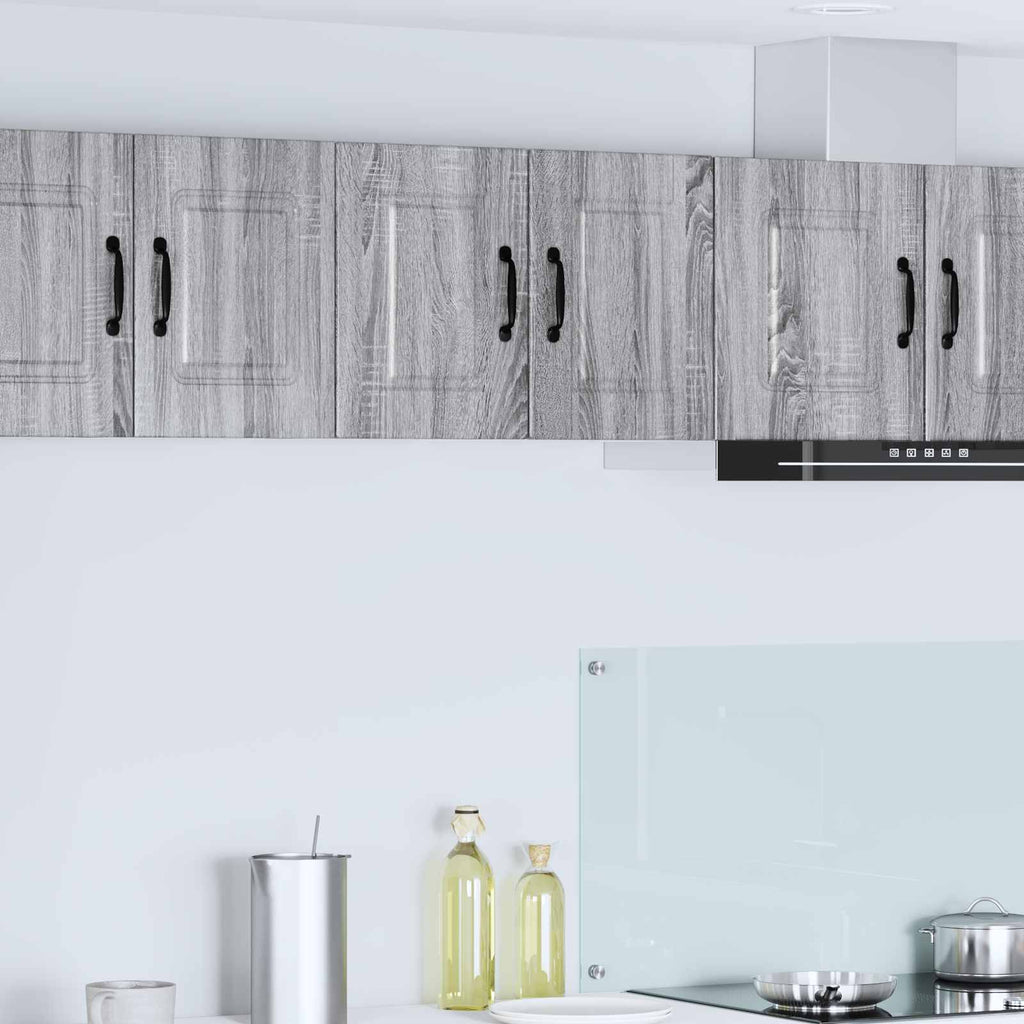 vidaXL Wandschrank PORTO Graues Sonoma 30 x 31 x 40 cm Holzwerkstoff