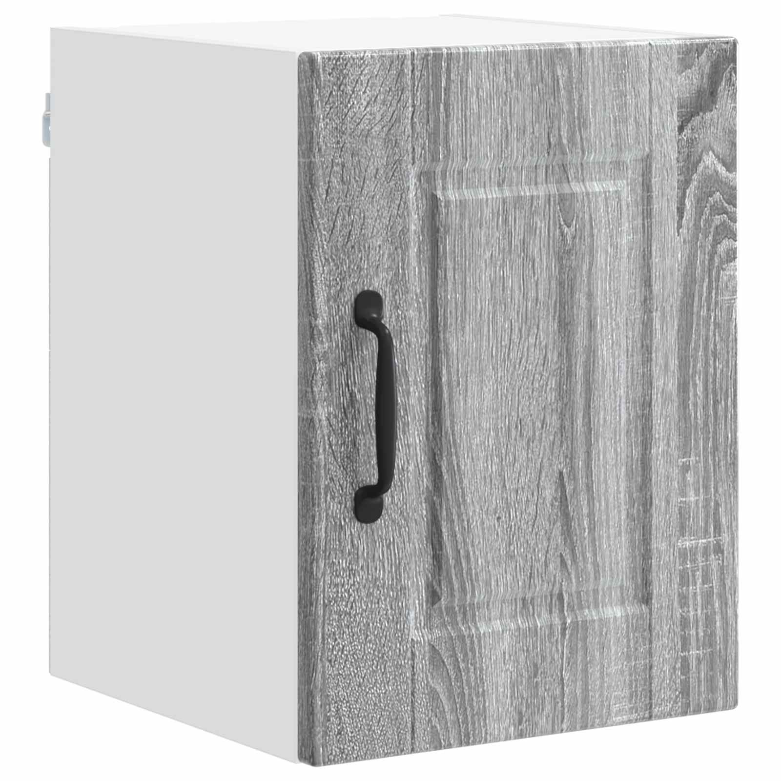 vidaXL Wandschrank PORTO 2 pcs Graues Sonoma 30 x 31 x 40 cm