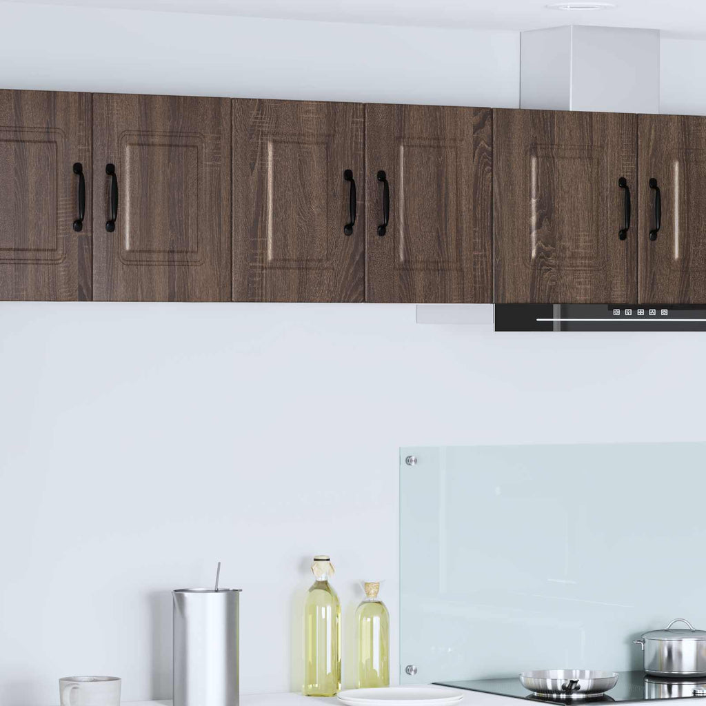 vidaXL Wandschrank PORTO Braun Eichen-Optik 30 x 31 x 40 cm