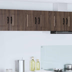 vidaXL Wandschrank PORTO Braun Eichen-Optik 30 x 31 x 40 cm