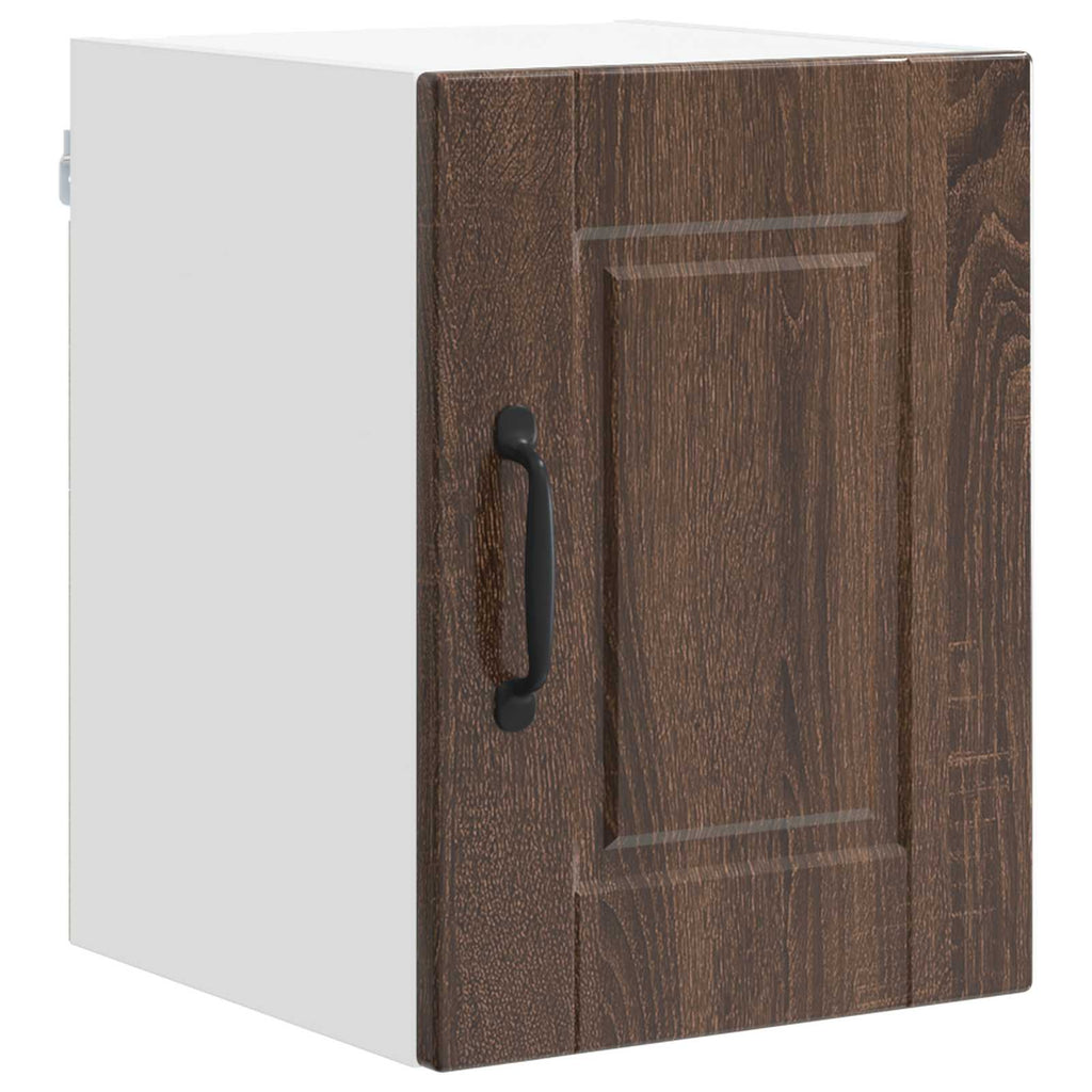 vidaXL Wandschrank PORTO 2 pcs Braun Eichen-Optik 30 x 31 x 40 cm