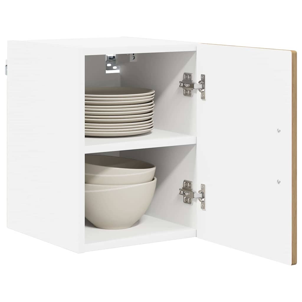 vidaXL Wandschrank PORTO Artisan-Eiche 30 x 31 x 40 cm Holzwerkstoff