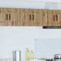 vidaXL Wandschrank PORTO 2 pcs Artisan-Eiche 30 x 31 x 40 cm