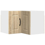 vidaXL Wand-Eckschrank PORTO Sonoma-Eiche 57 x 57 x 40 cm