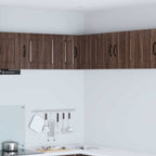 vidaXL Wand-Eckschrank PORTO Braun Eichen-Optik 57 x 57 x 40 cm