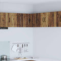 vidaXL Wand-Eckschrank PORTO Altholz 57 x 57 x 40 cm Holzwerkstoff