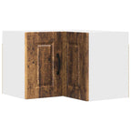 vidaXL Wand-Eckschrank PORTO Altholz 57 x 57 x 40 cm Holzwerkstoff