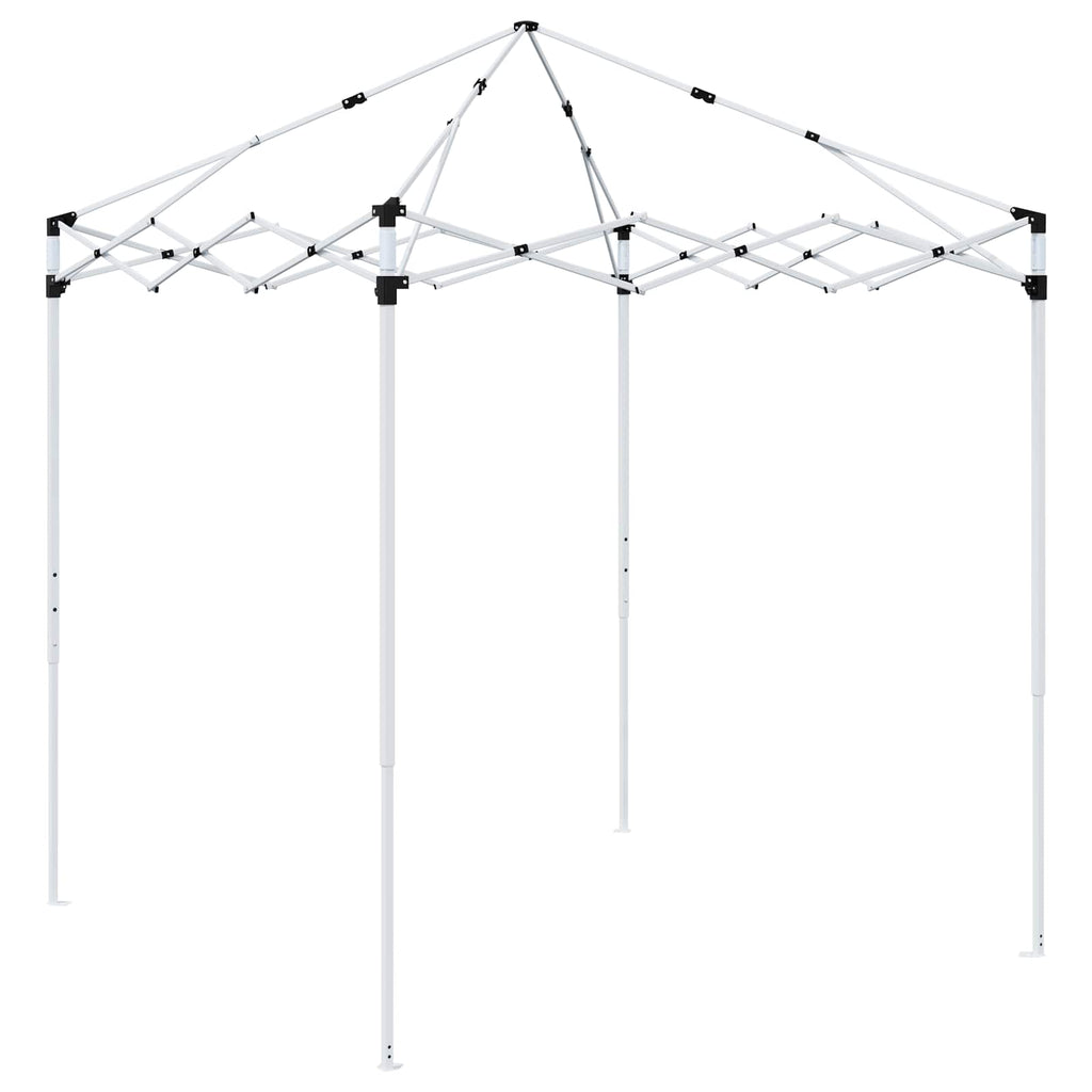 vidaXL Pop-up Partyzelt 195 x 195 x 245 cm Creme Oxford-Stoff