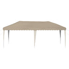 vidaXL Pop-up Partyzelt 575 x 290 x 245 cm Creme