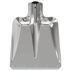 vidaXL Schaufelkopf Silber 43 x 32,5 cm Aluminium