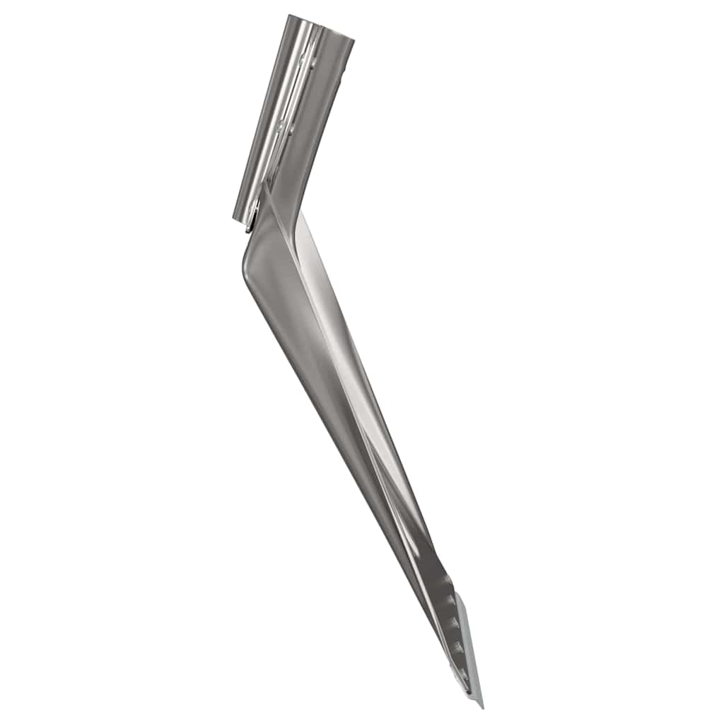 vidaXL Schaufelkopf Silber 43 x 32,5 cm Aluminium