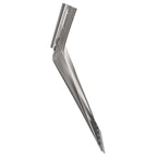 vidaXL Schaufelkopf Silber 43 x 32,5 cm Aluminium