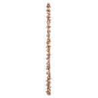 vidaXL Weihnachtskugelgirlande Roségold 186 cm Polystyrol