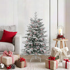 vidaXL Weihnachtskugel-Set 50 pcs Transparent Ø 5 cm Kunststoff