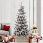 vidaXL Weihnachtskugel-Set 100 pcs Transparent Ø 8 cm Kunststoff
