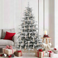 vidaXL Weihnachtliche Spiralenform Kugel 40 pcs Champagner Kunststoff
