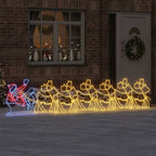 vidaXL Weihnachtsdekoration Mehrfarbig 69 x 79 cm PVC