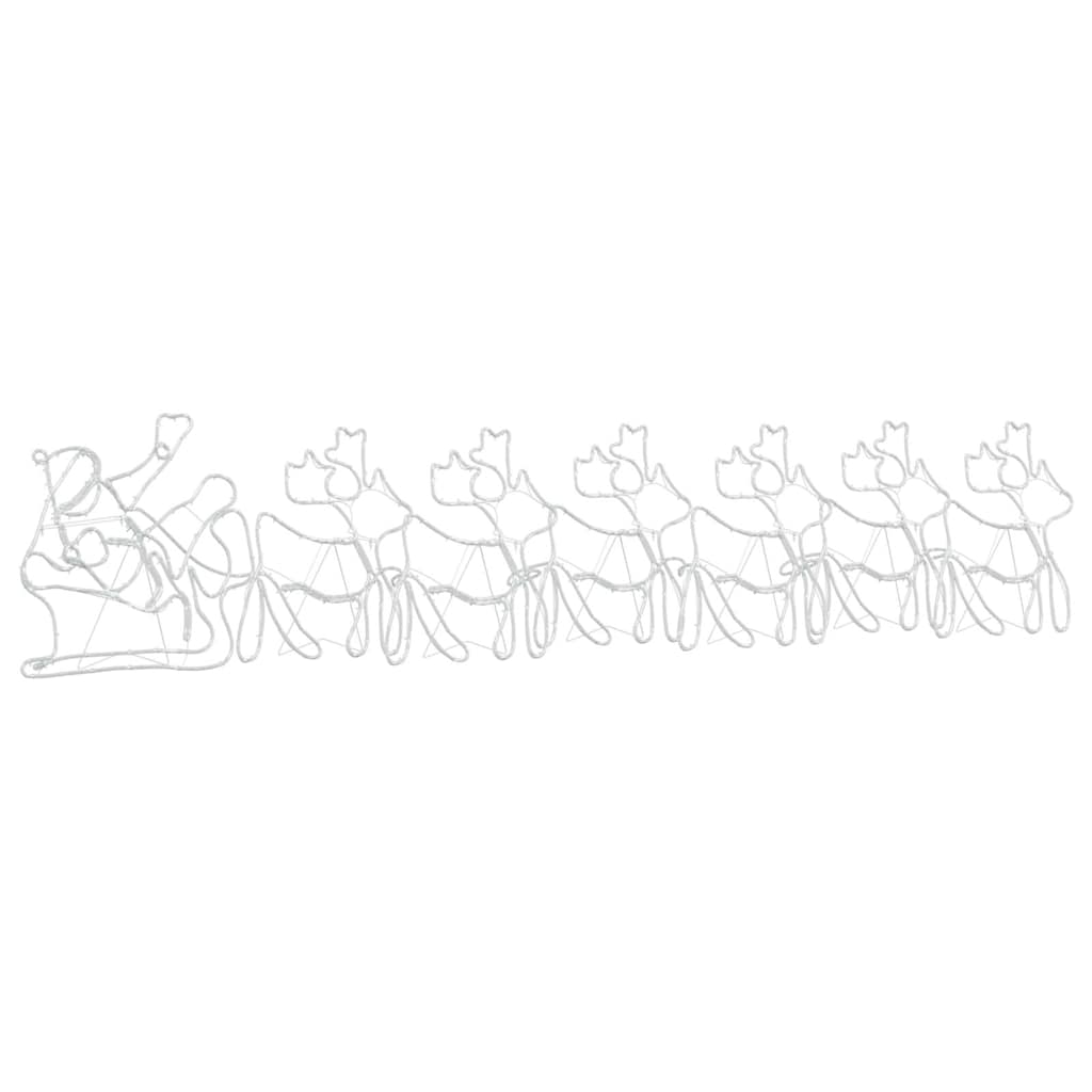 vidaXL Weihnachtsdekoration Mehrfarbig 69 x 79 cm PVC