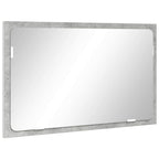 vidaXL Badezimmermöbel-Set Beton Grau 60 x 38,3 x 45 cm Holzwerkstoff