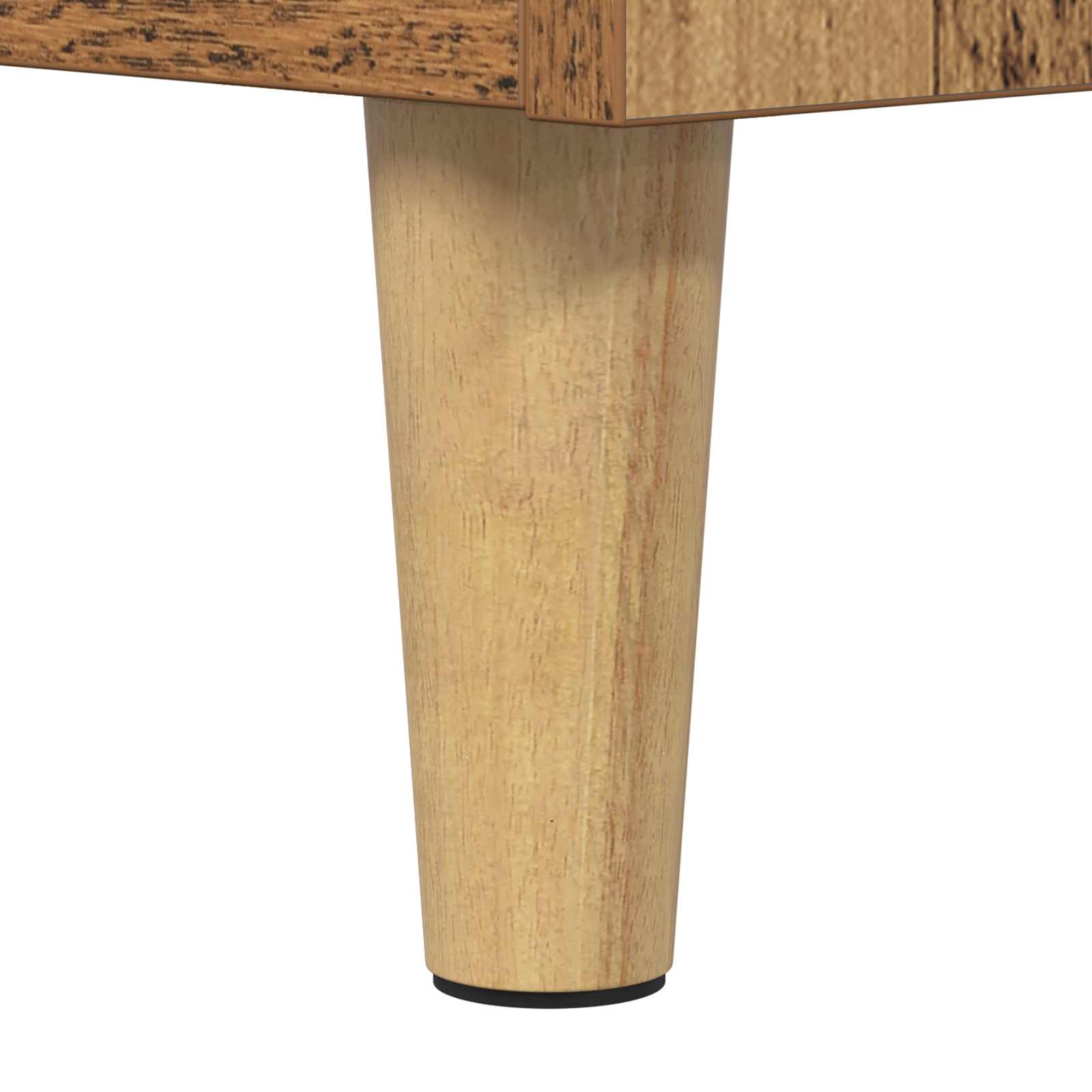 vidaXL Bettschränke 2 pcs Altholz 40 x 35 x 50 cm Holzwerkstoff