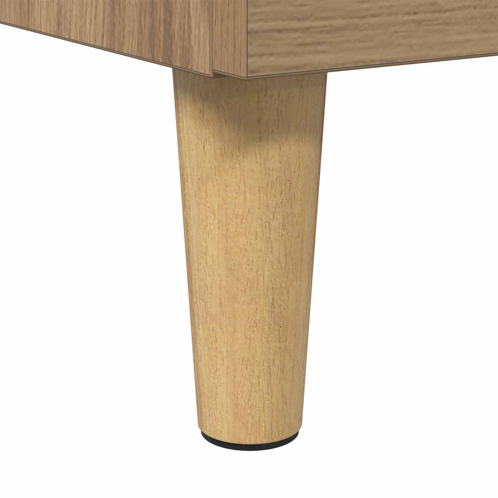 vidaXL Bettschränke 2 pcs Artisan-Eiche 40 x 35 x 50 cm Holzwerkstoff