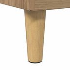 vidaXL Bettschränke 2 pcs Artisan-Eiche 40 x 35 x 50 cm Holzwerkstoff